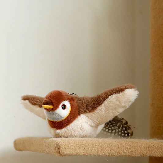 Flying Bird Cat Toy